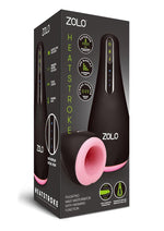 Load image into Gallery viewer, ZOLO Heatstroke Rechargeable Vibrating and Warming Masturbator - Black/Vanilla
